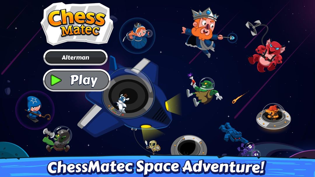 ChessMatec Space Adventure 게임 스크린 샷