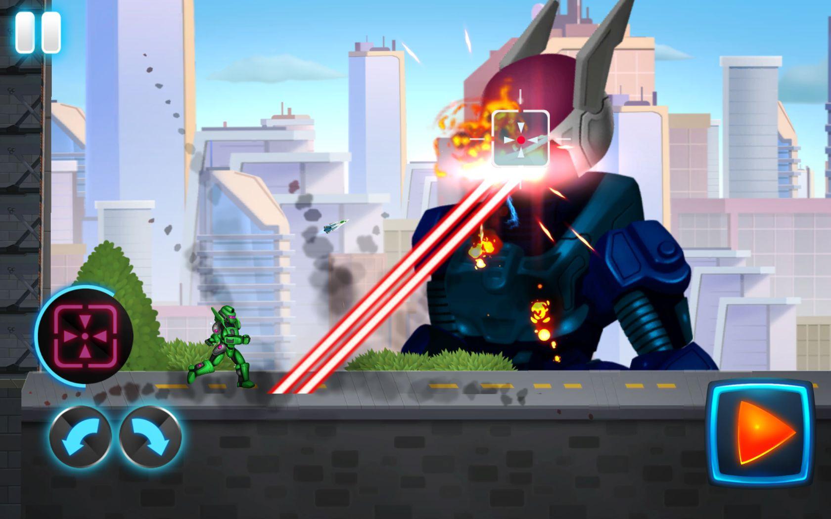 Automatrons 2: Robot Car Transformation Race Game Game Screenshot