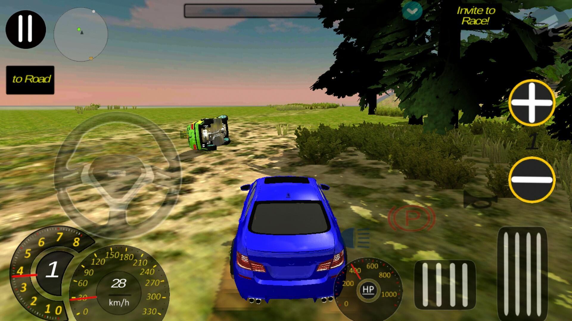 Drag Racing: Multiplayer Game Screenshot