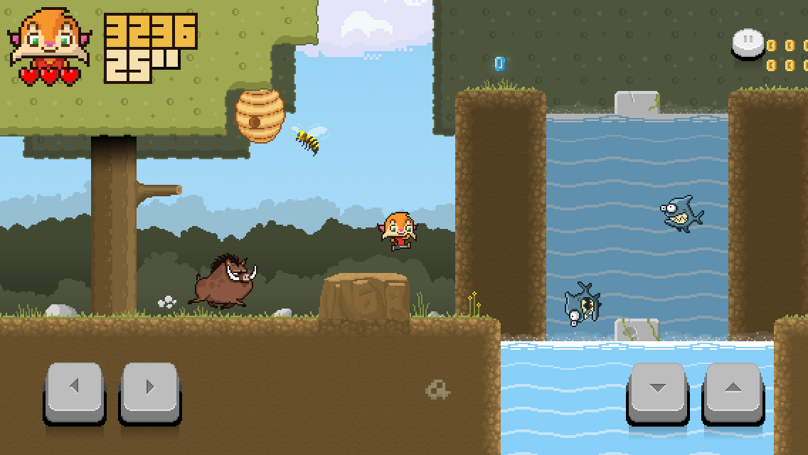 Super Lynx Rush Game Screenshot