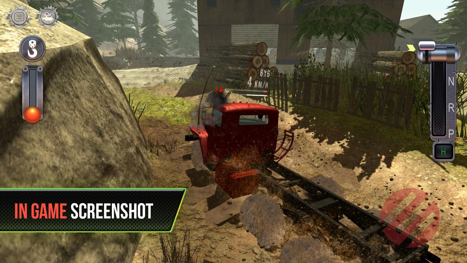 Screenshot of Truck Simulator OffRoad 4