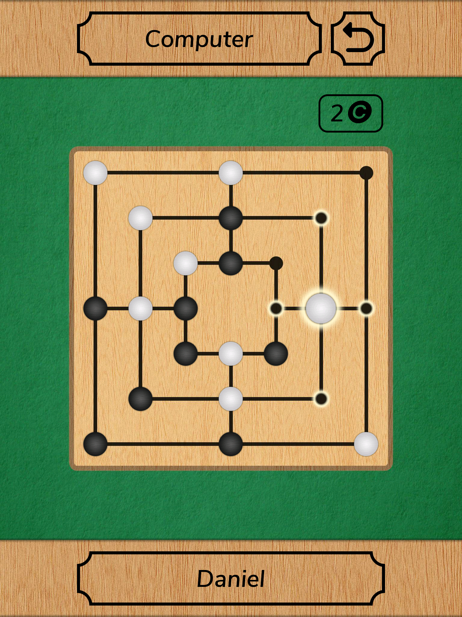 Mills | Nine Men's Morris - Free board game online 遊戲截圖