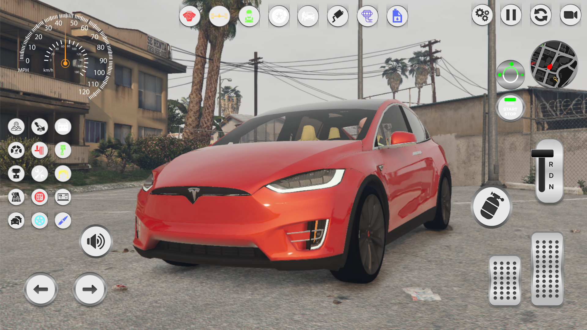 Screenshot 1 of Tesla Model X: carreras del futuro 10