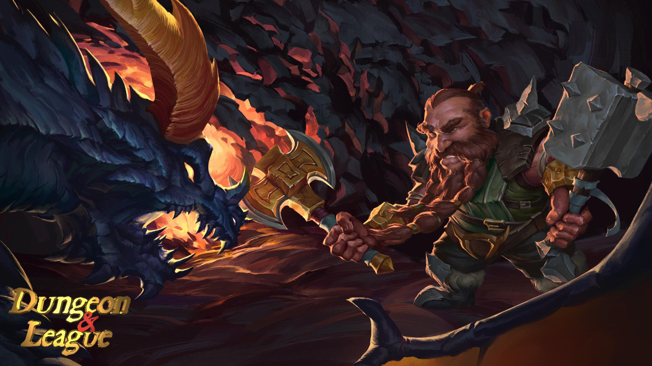 Dungeon and League Game Screenshot