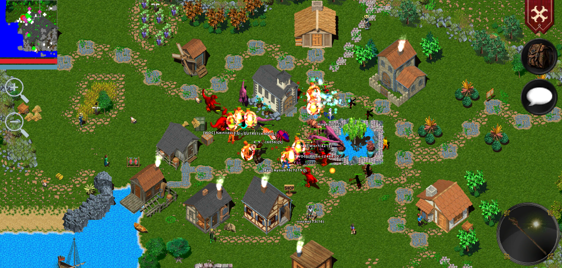 Forgotten Tales MMORPG Online 게임 스크린샷