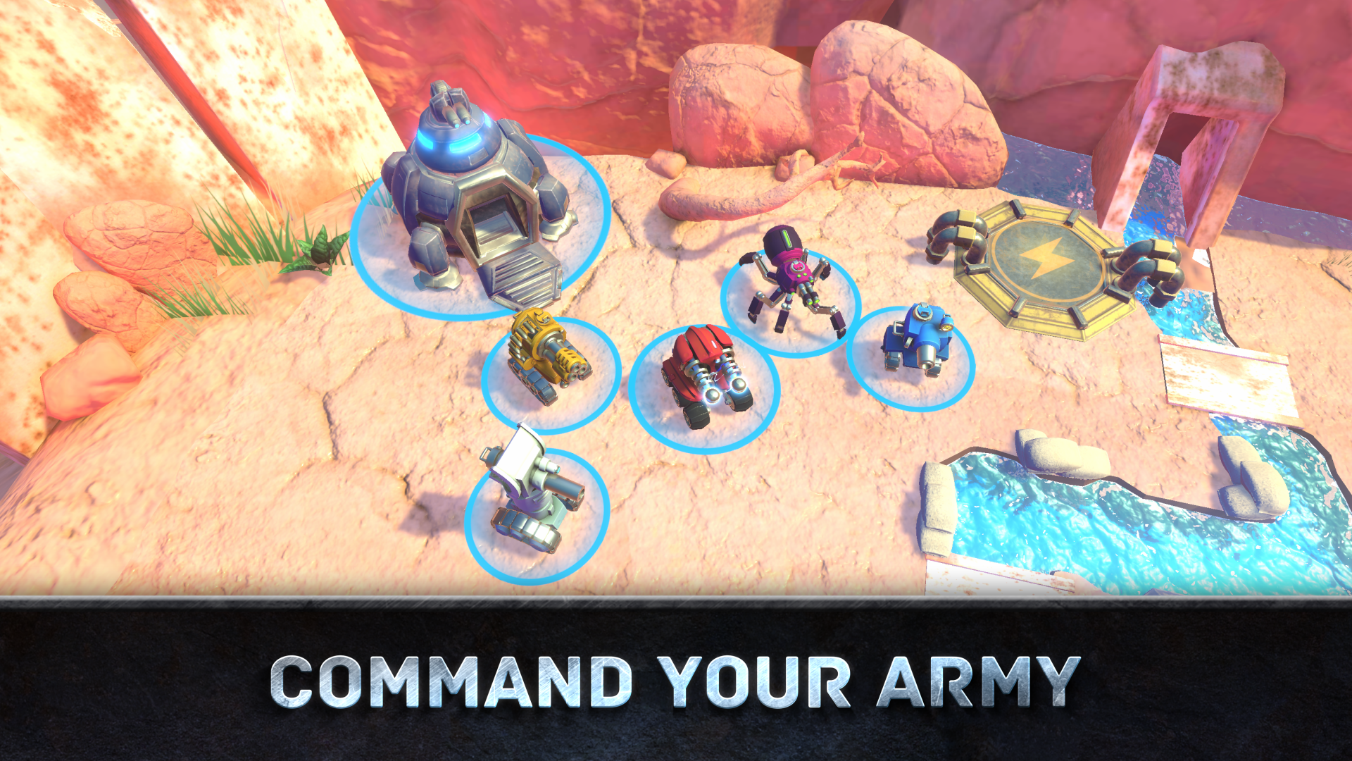 Screenshot 2 of Hills of Steel: Commander 1.0.7