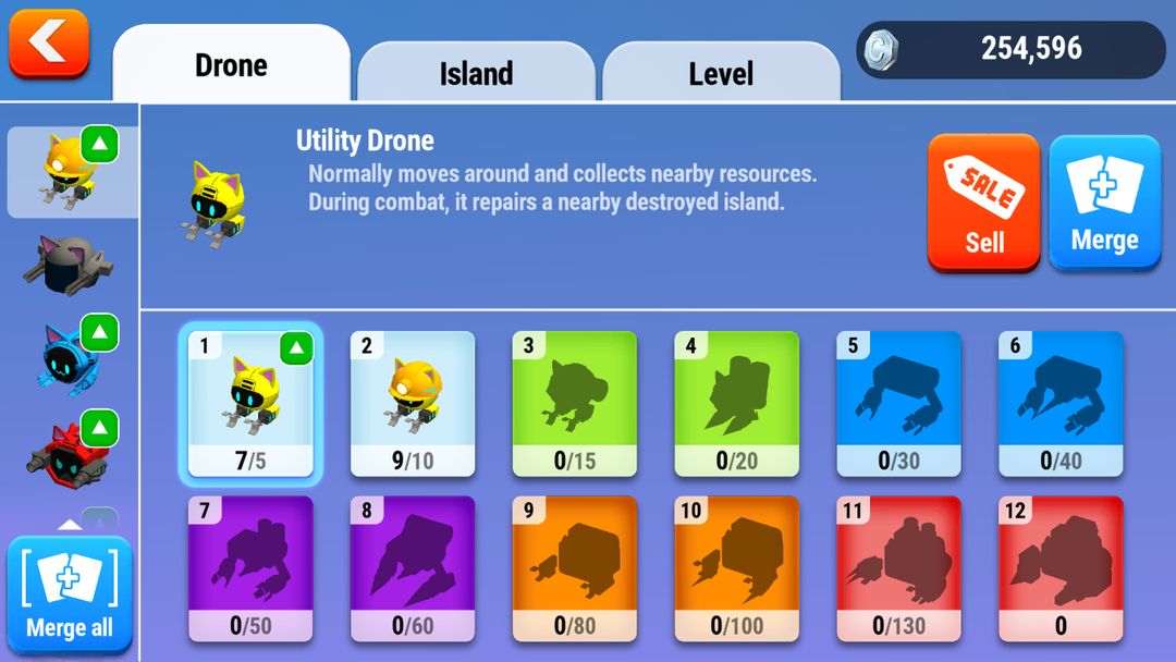 Drone Battle : Cats screenshot game