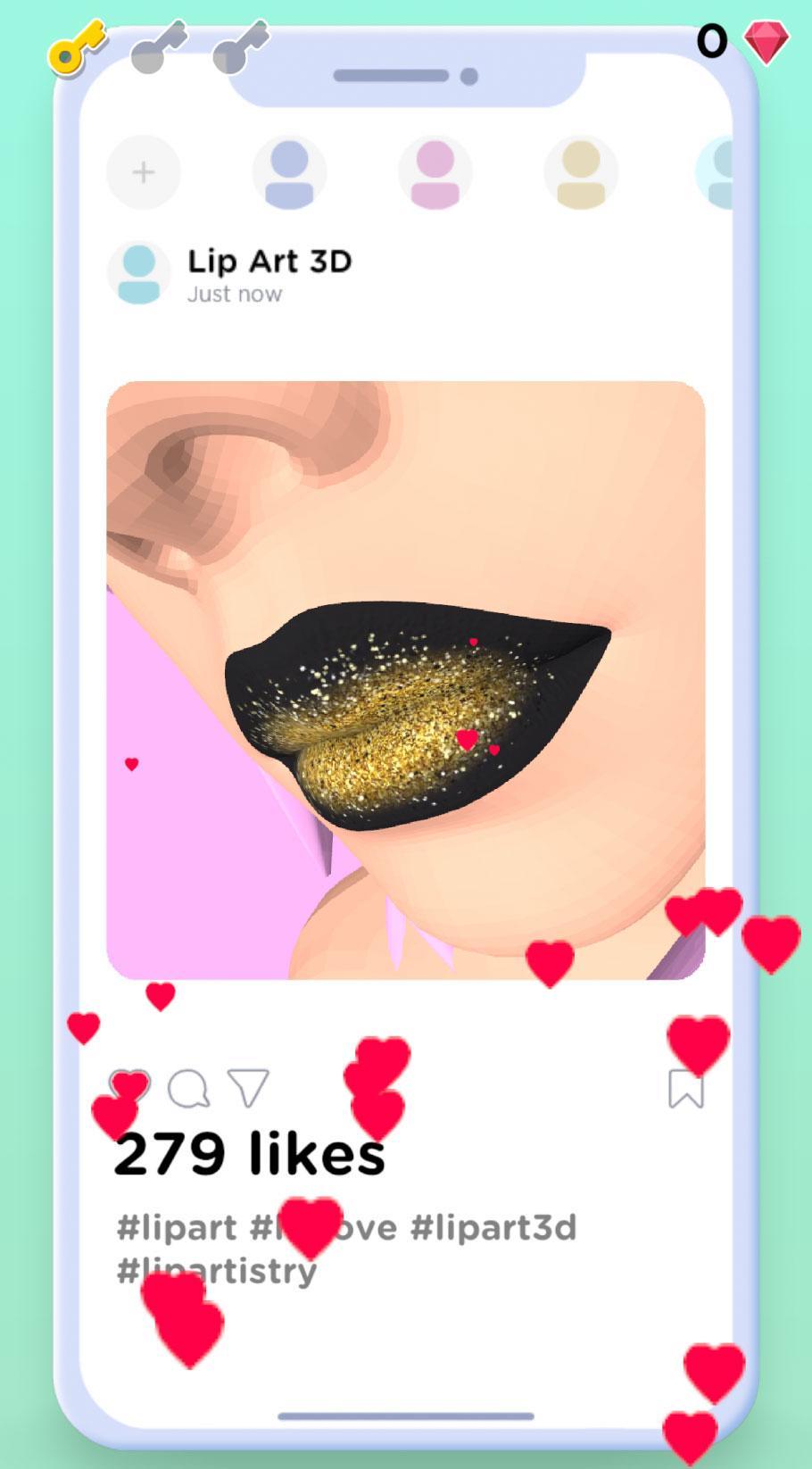 Screenshot 5 of Lip Art !! 3D 1.0