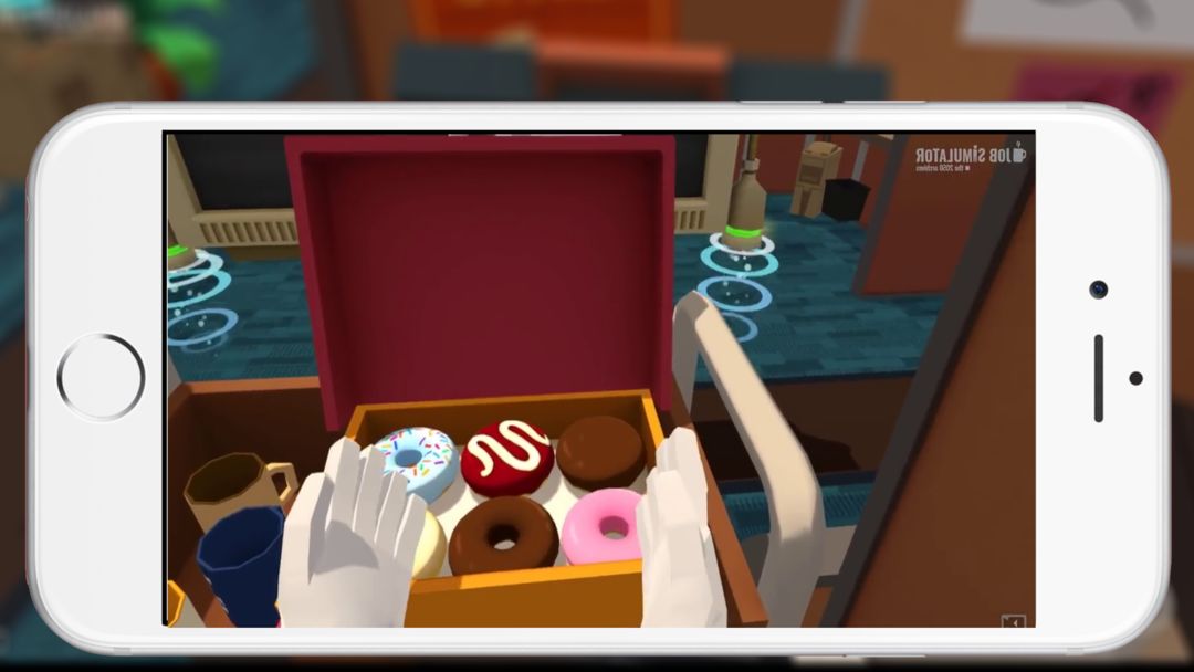 Screenshot of job simulator store clerk VR