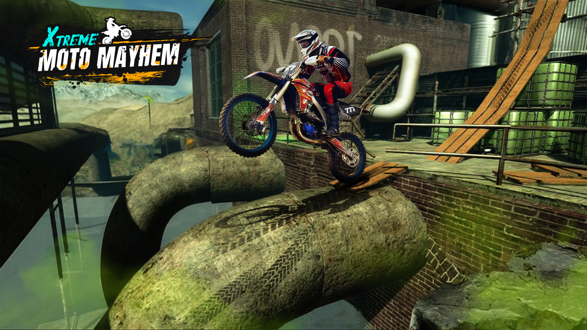 Xtreme Moto Mayhem: Bike Games 게임 스크린 샷