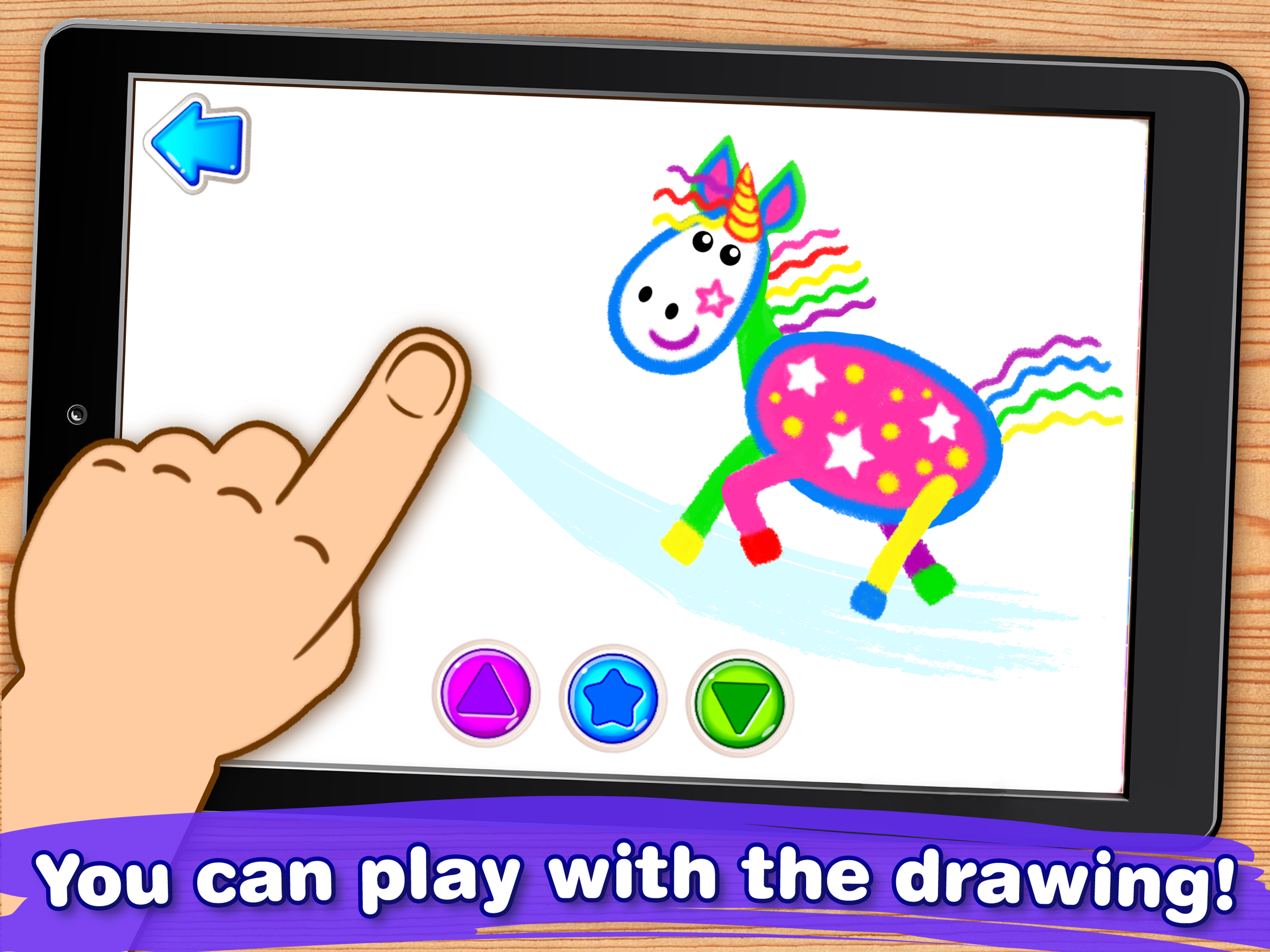 Toddler Drawing Apps for Kids Game Screenshot