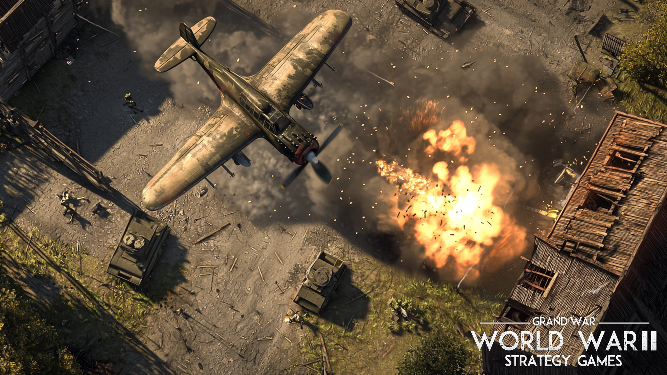 Grand War: WW2 Strategy Games Game Screenshot