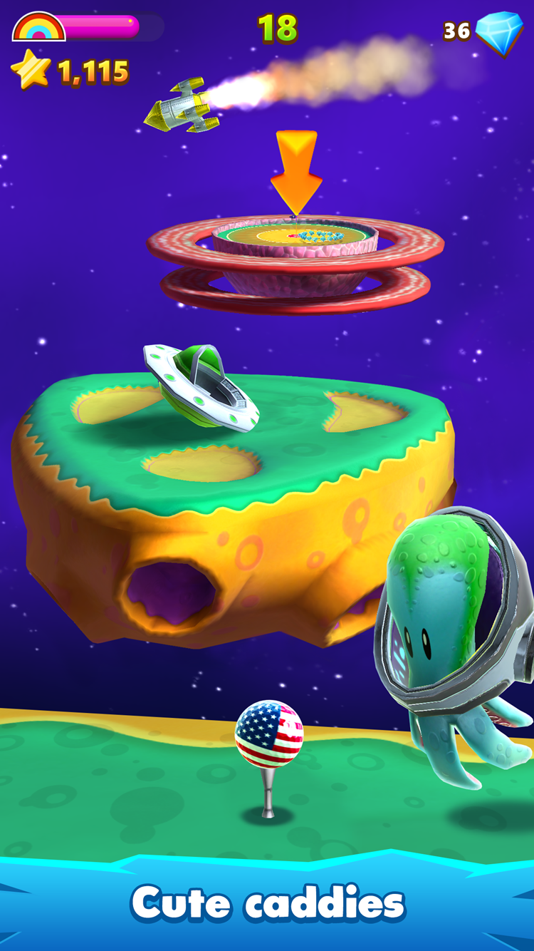 Golf Island 遊戲截圖