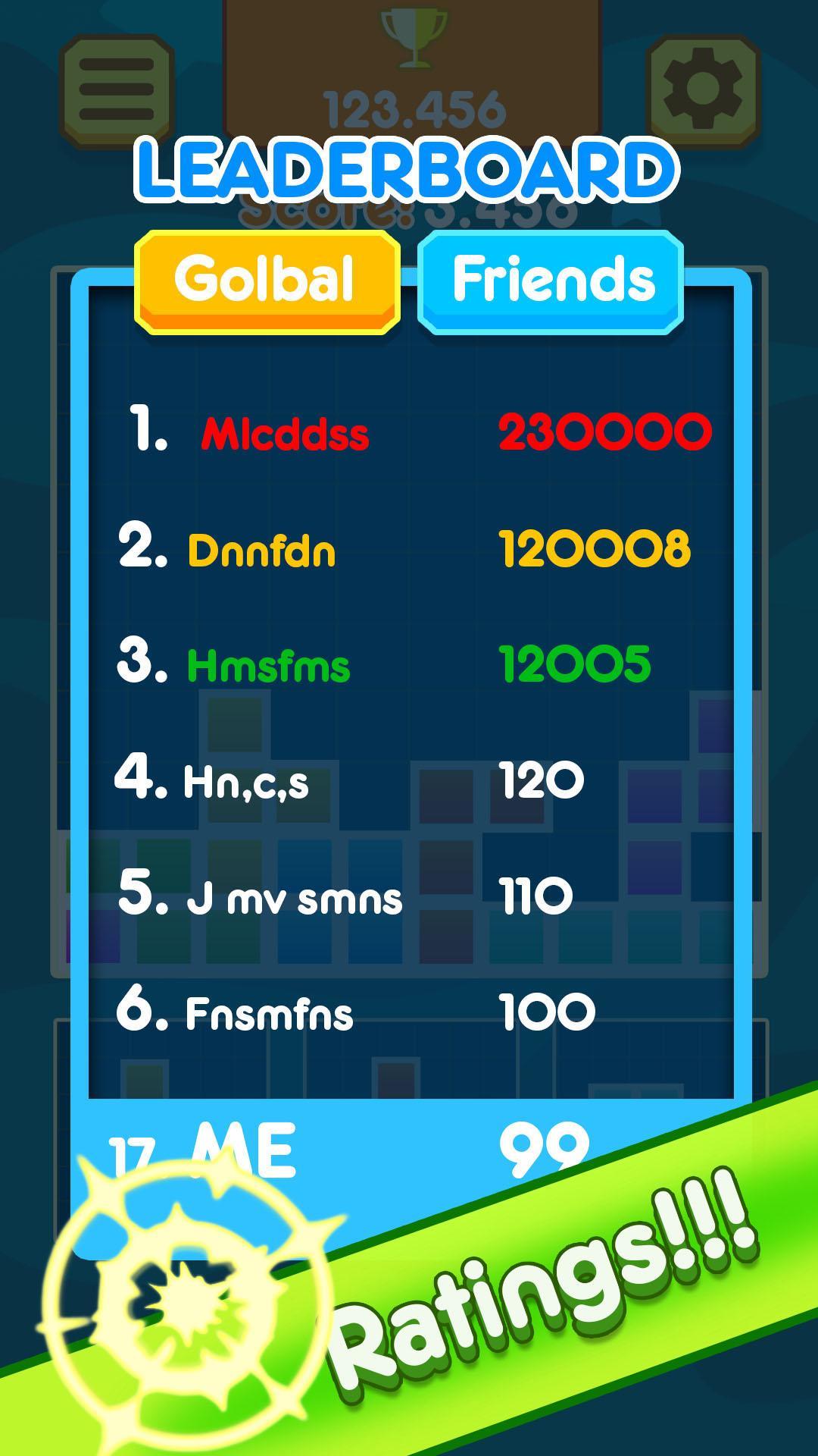 Brick Game Mania Game Screenshot