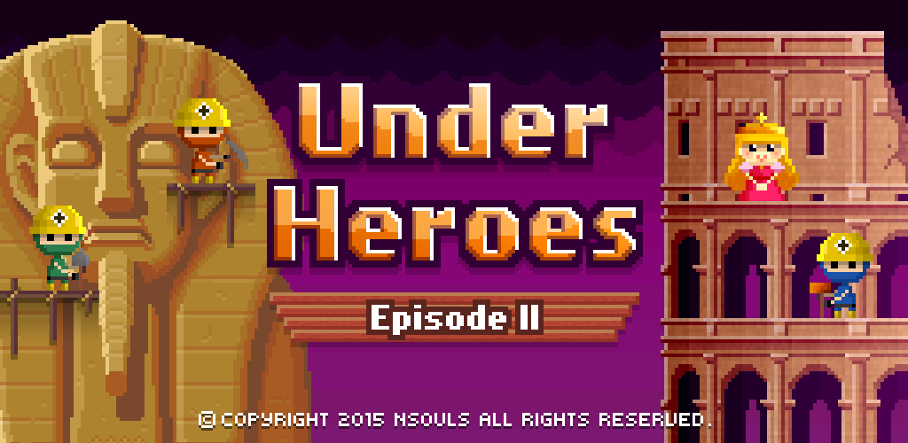 Banner of अंडर हीरोज - डिगिंग गेम 2.1.3