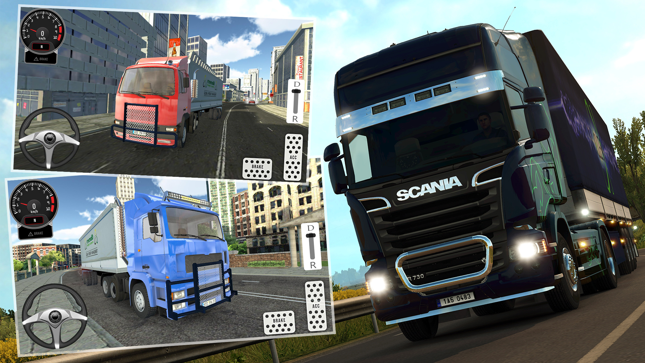 Screenshot of Truck Driver: Timed Missions
