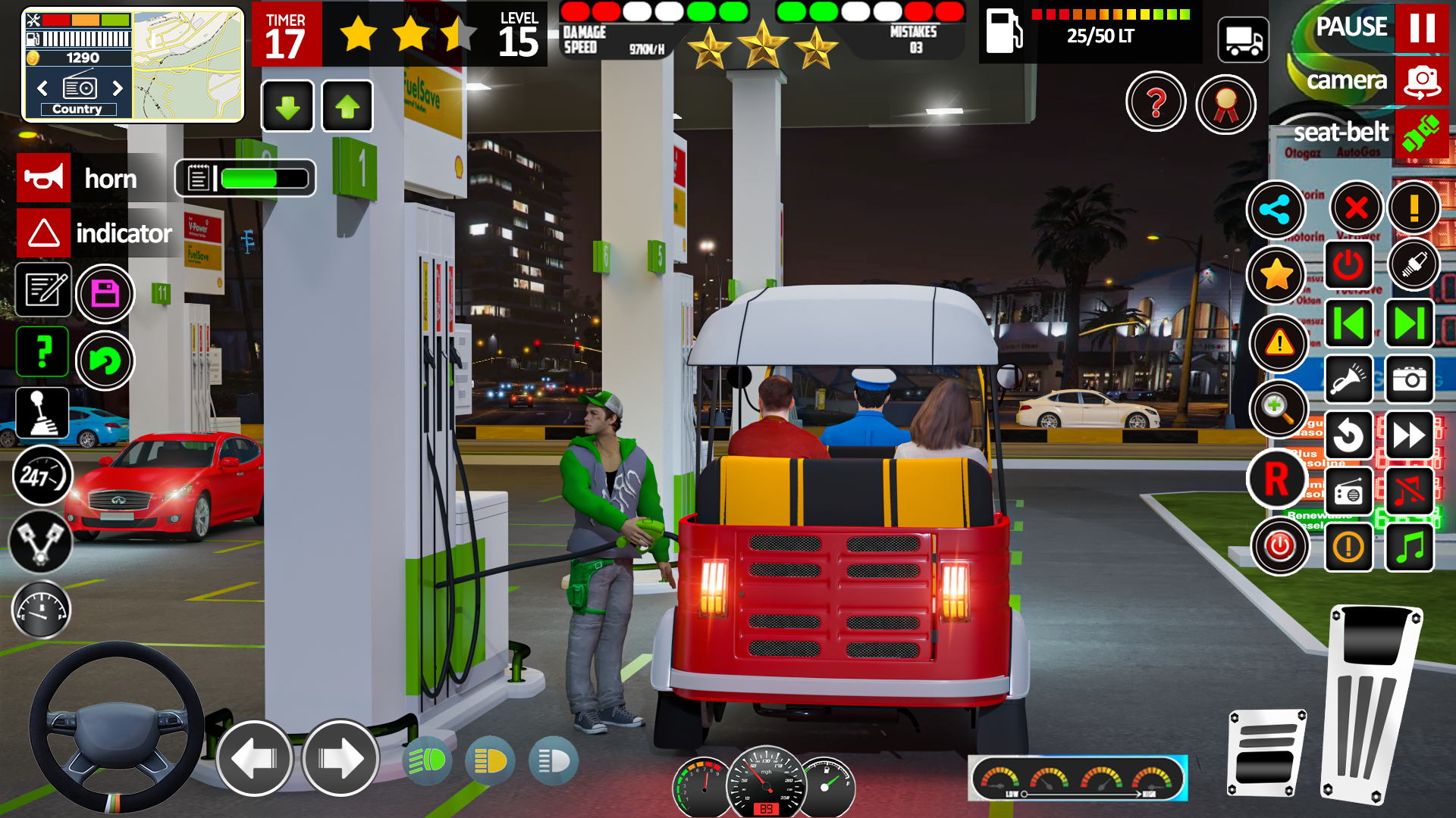 Screenshot 2 of TukTuk Rickshaw Driving Games 