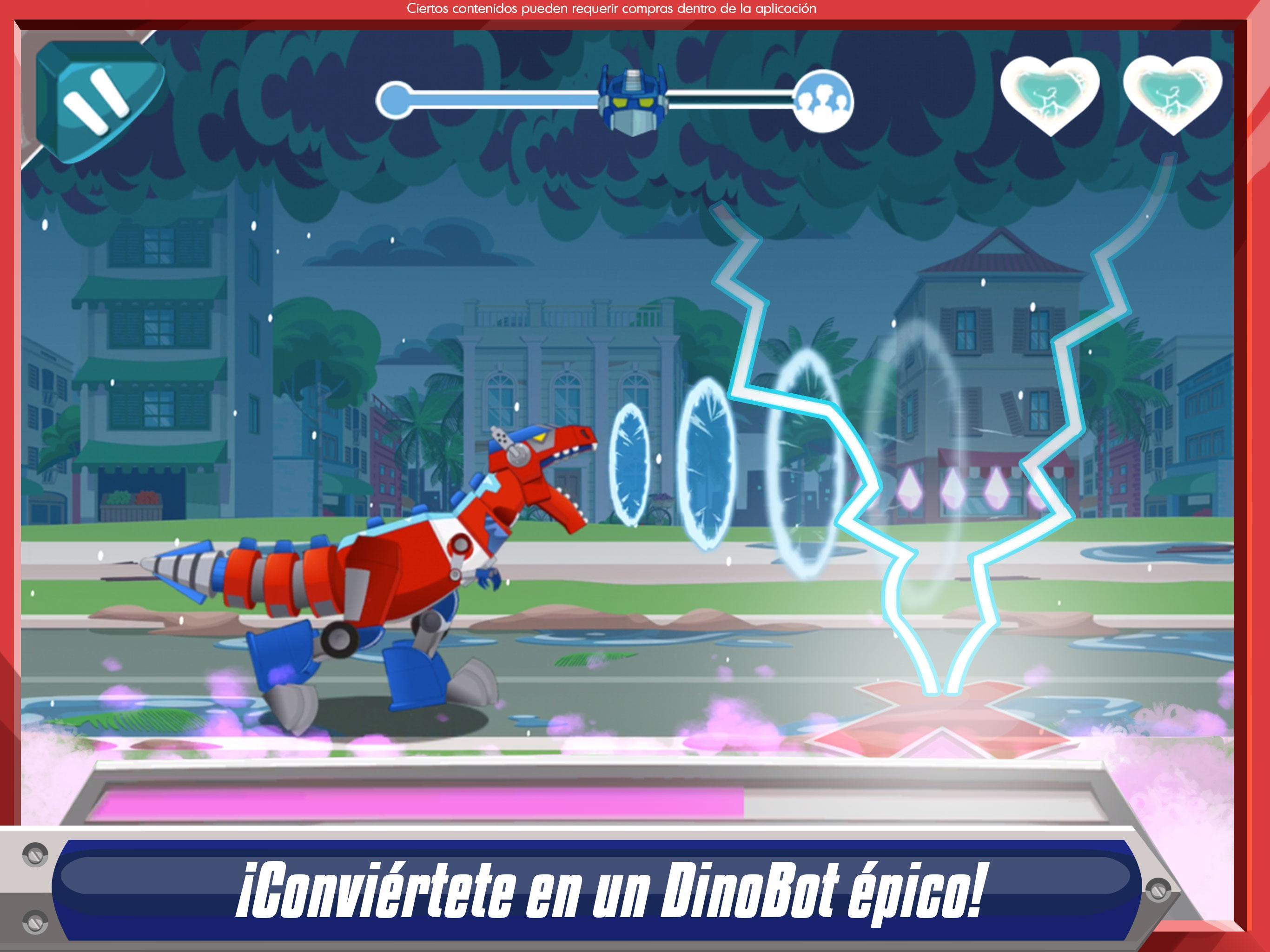 Captura de Pantalla del Juego Transformers Rescue Bots: Dash