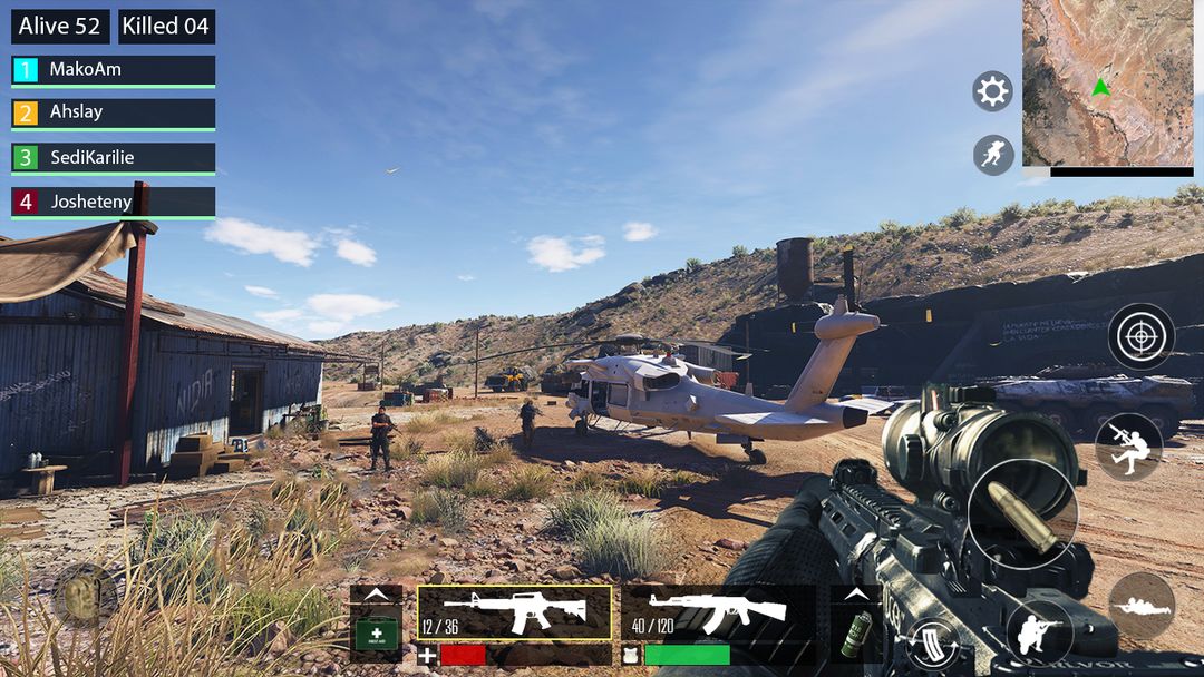 Screenshot of Unknown Fire Free Battleground