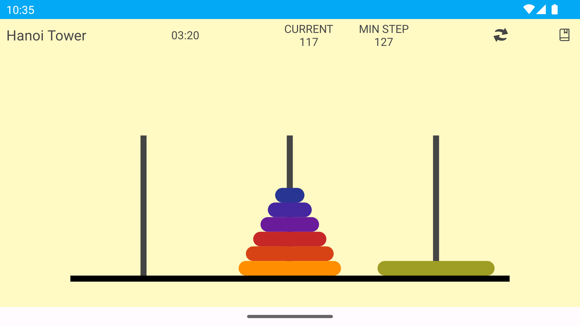 Hanoi Tower screenshot game