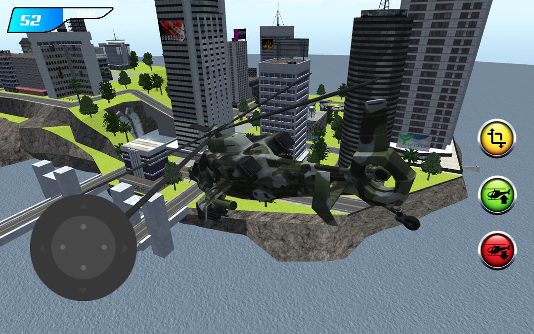 X Robot Helicopter 게임 스크린 샷
