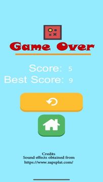 Leap Cube Game Screenshot