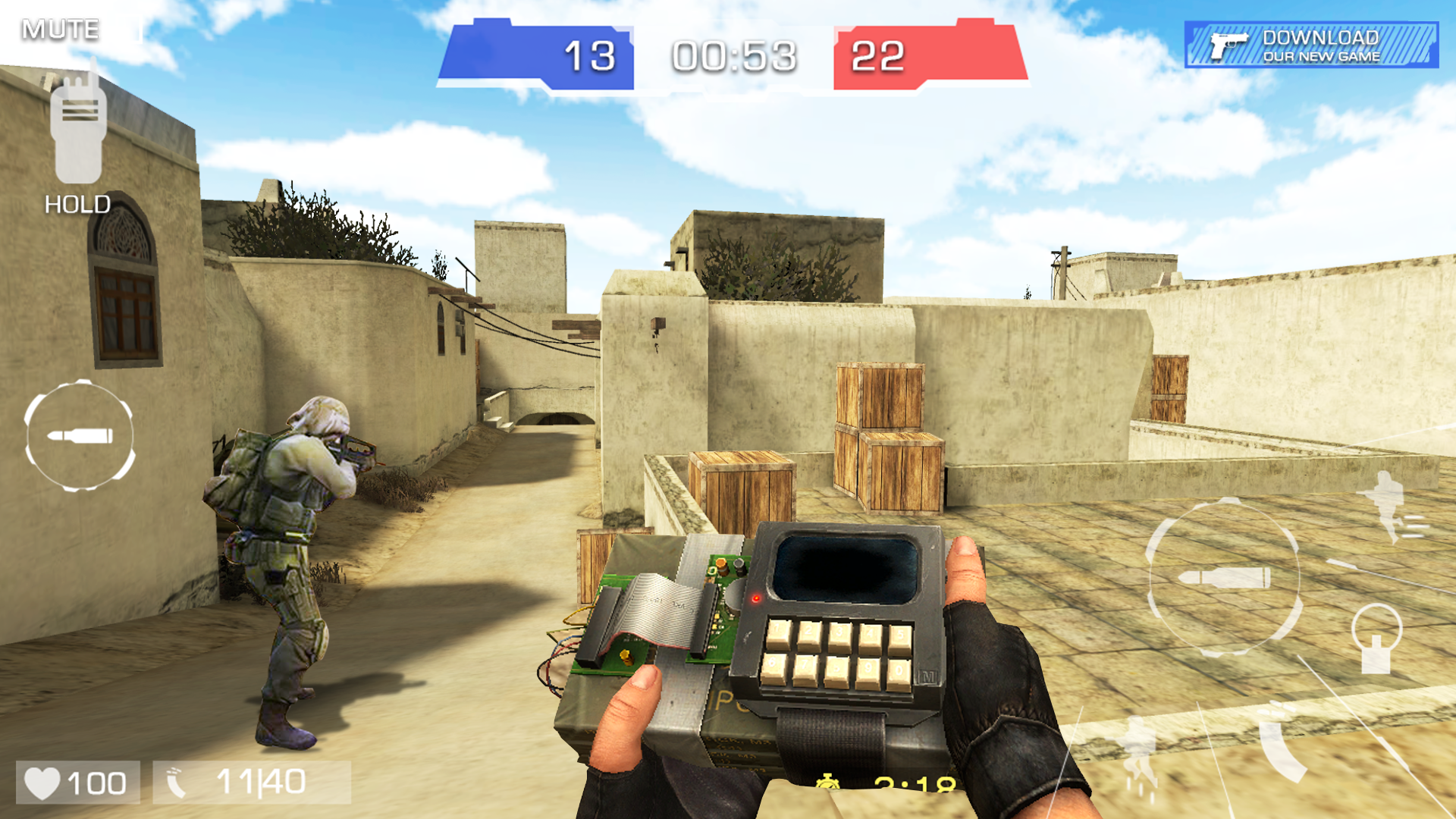 Download Enjoy hours of intense gaming on Counter-Strike Global Offensive