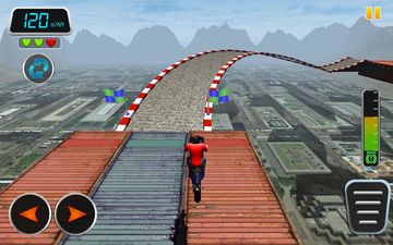 Impossible Track : Sky Bike Stunts 3D Game Screenshot