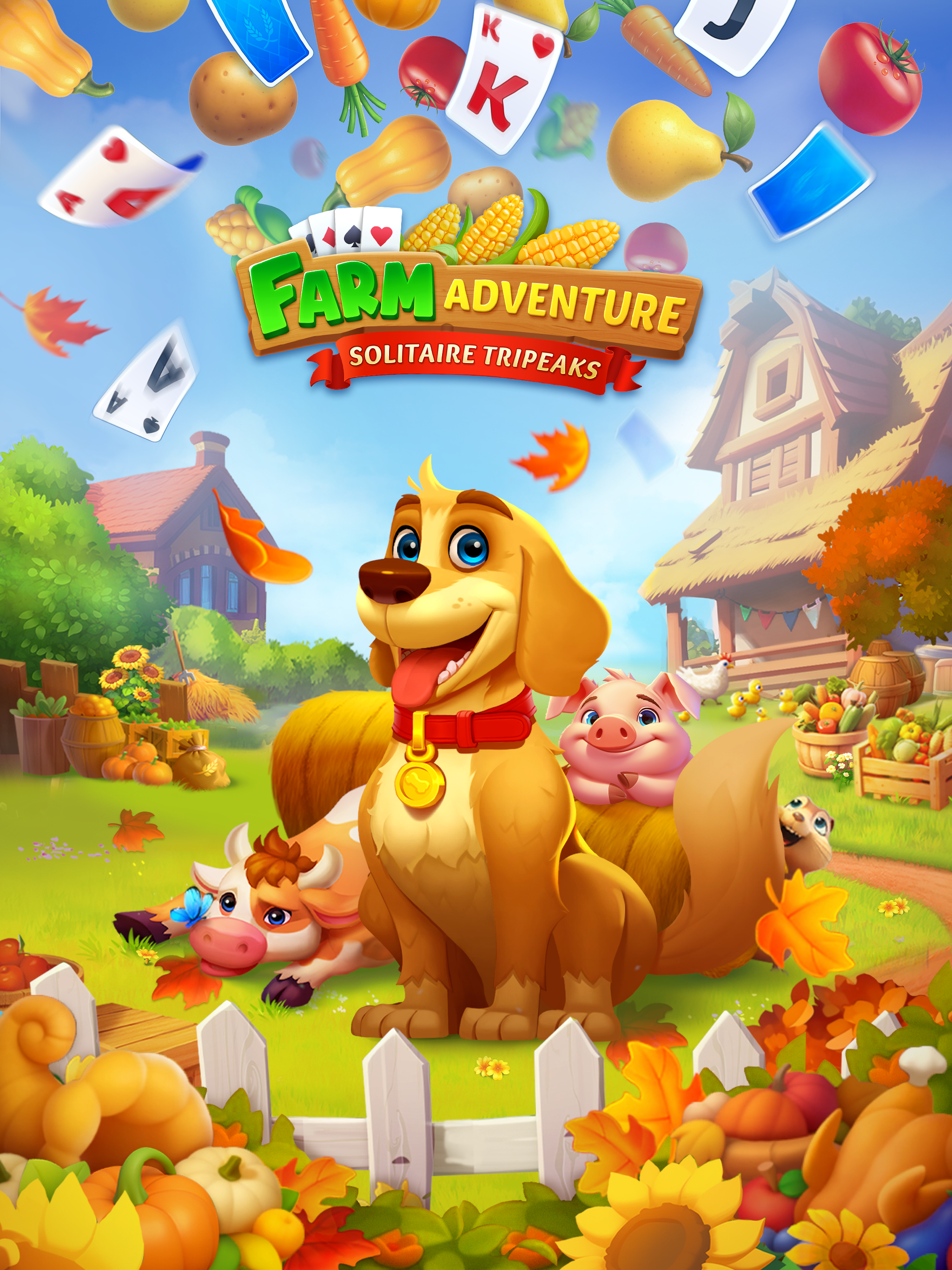 Solitaire Farm Adventure Game Screenshot