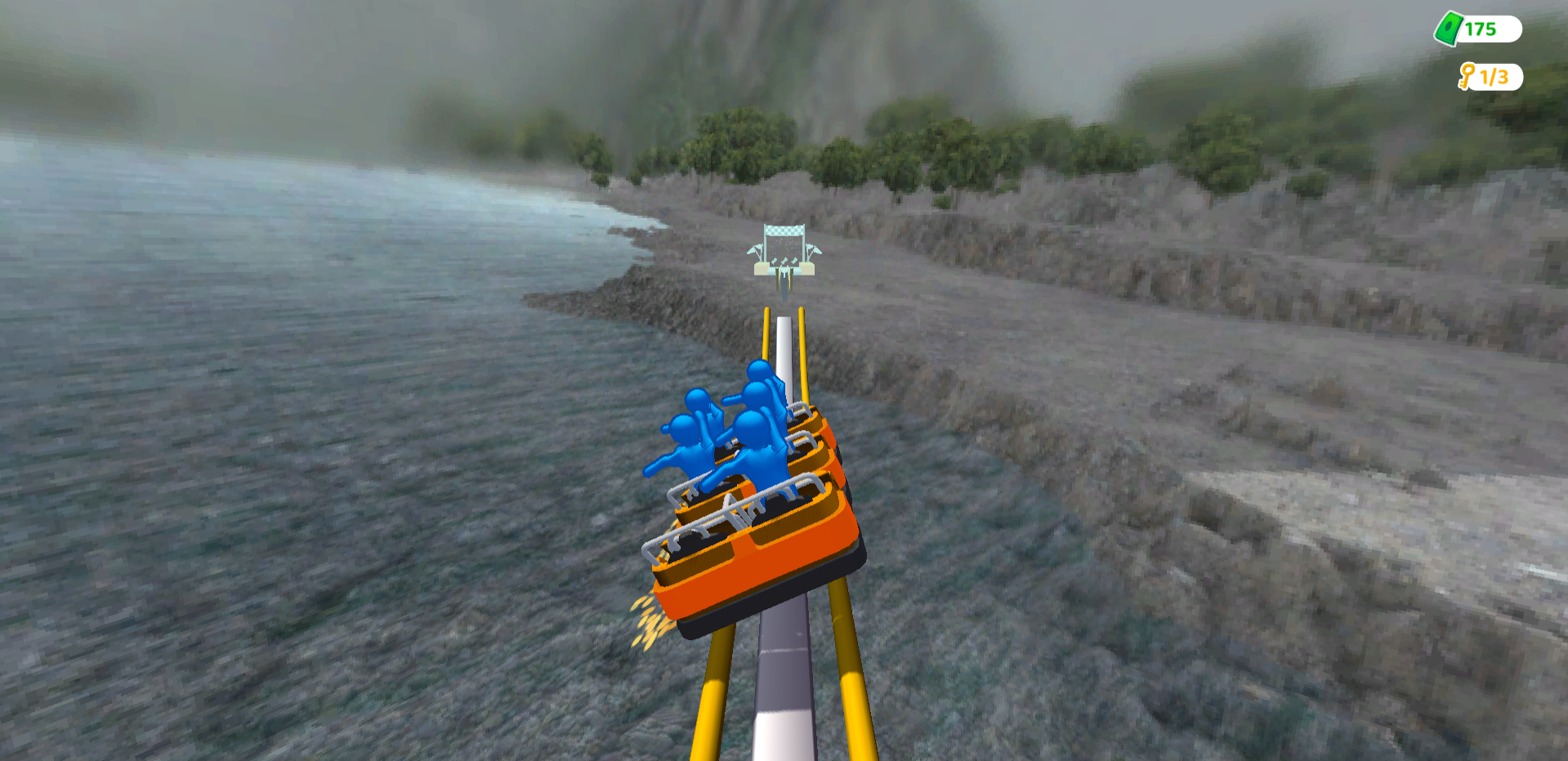 Thrill Ride Game Screenshot