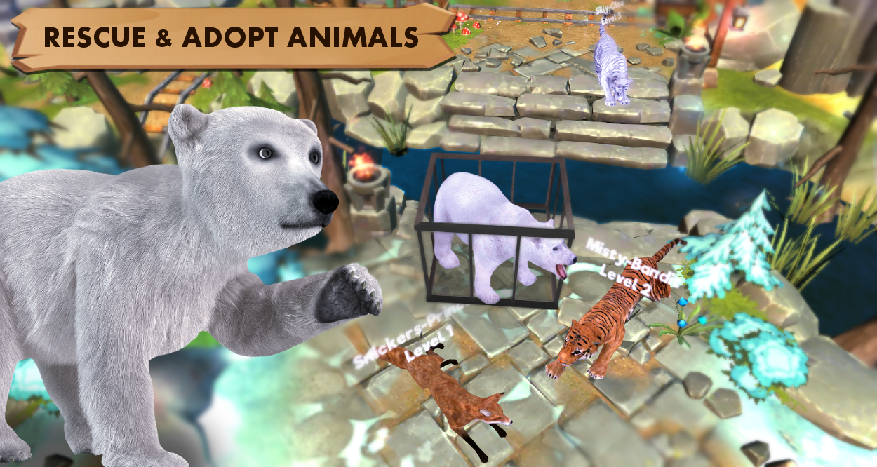 Скриншот игры My Wild Pet: Online Animal Sim