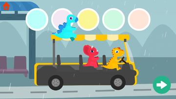 Скриншот игры Dinosaur Bus Games for kids