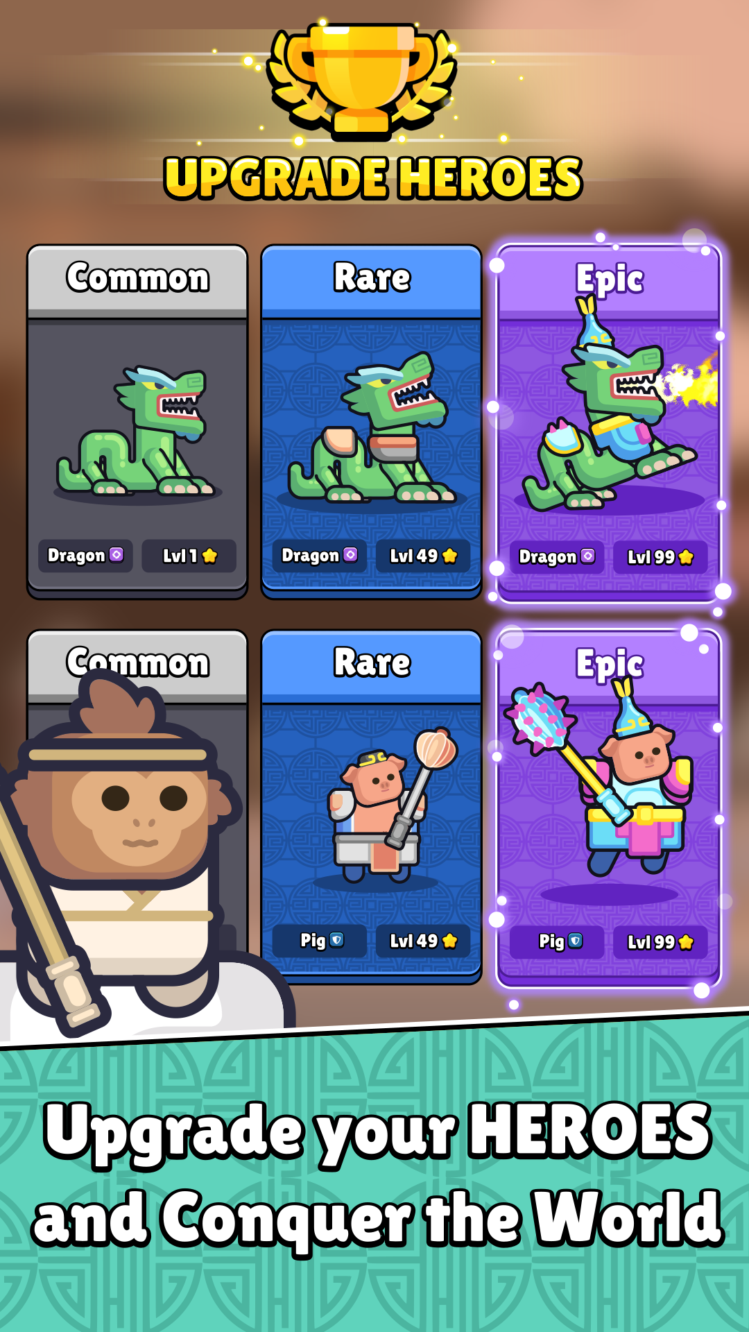 Monkey King: Legend of Heroes Game Screenshot