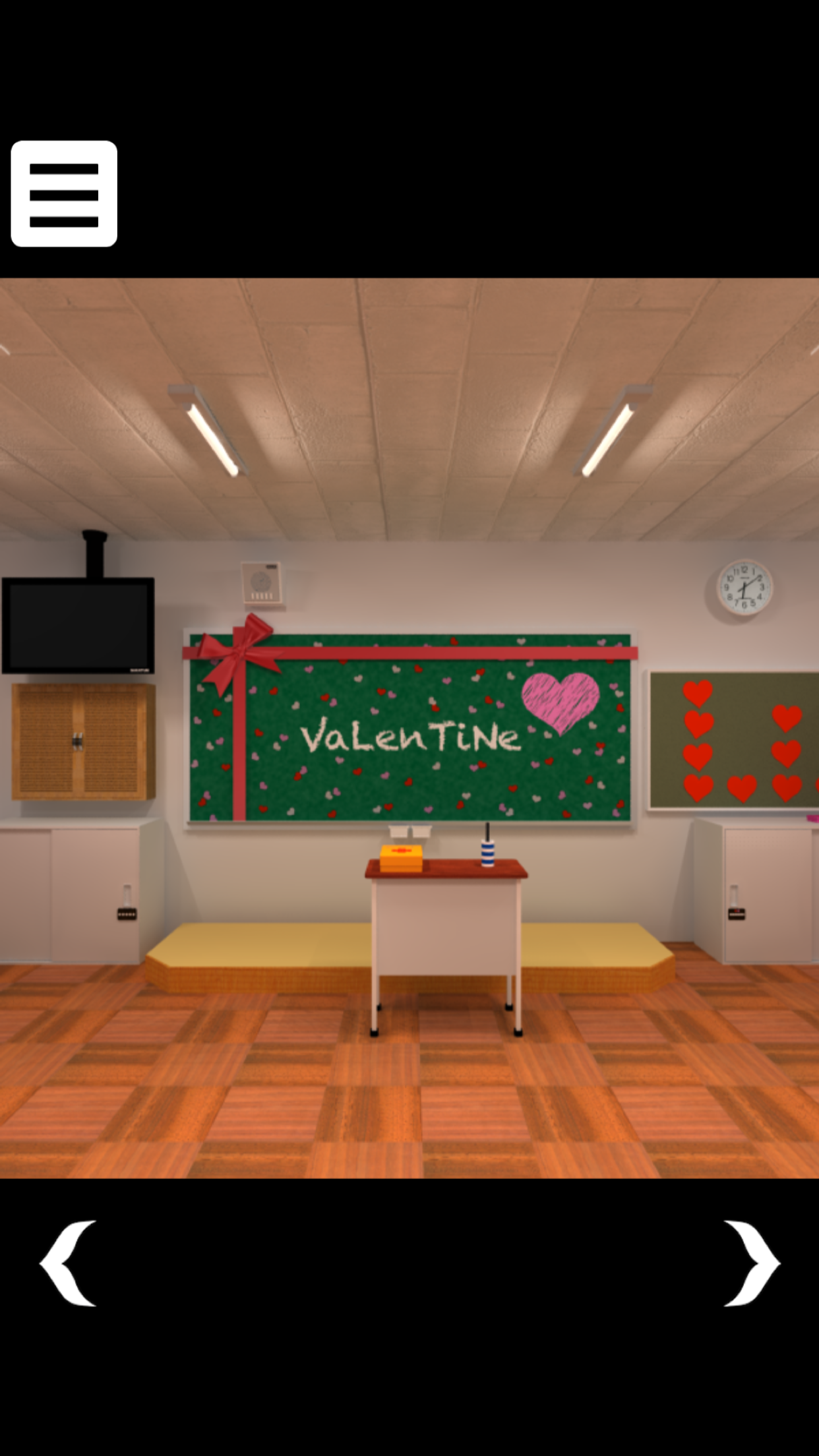 Escape Game - Valentine Game Screenshot