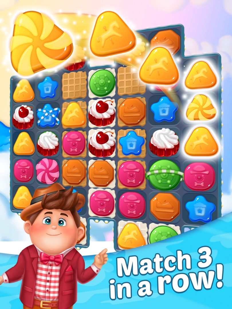 Sky Puzzle: Match 3 Game遊戲截圖