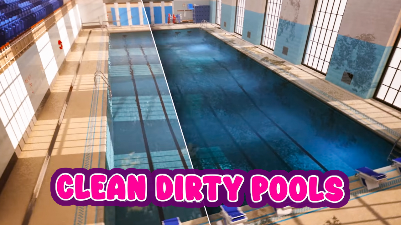 Screenshot 10 of Pool Cleaning Sim Games 23 