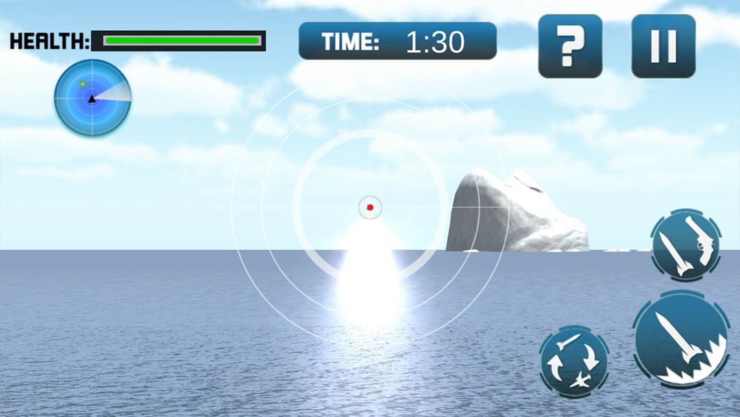 Modern Russian Navy Warship 3D 게임 스크린 샷