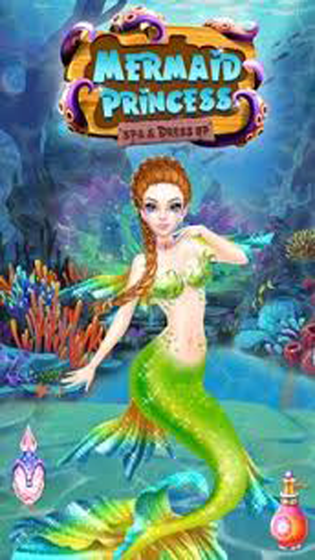 Screenshot 1 of ព្រះនាង Mermaid ស្លៀកពាក់ស្ប៉ា 1.0.0