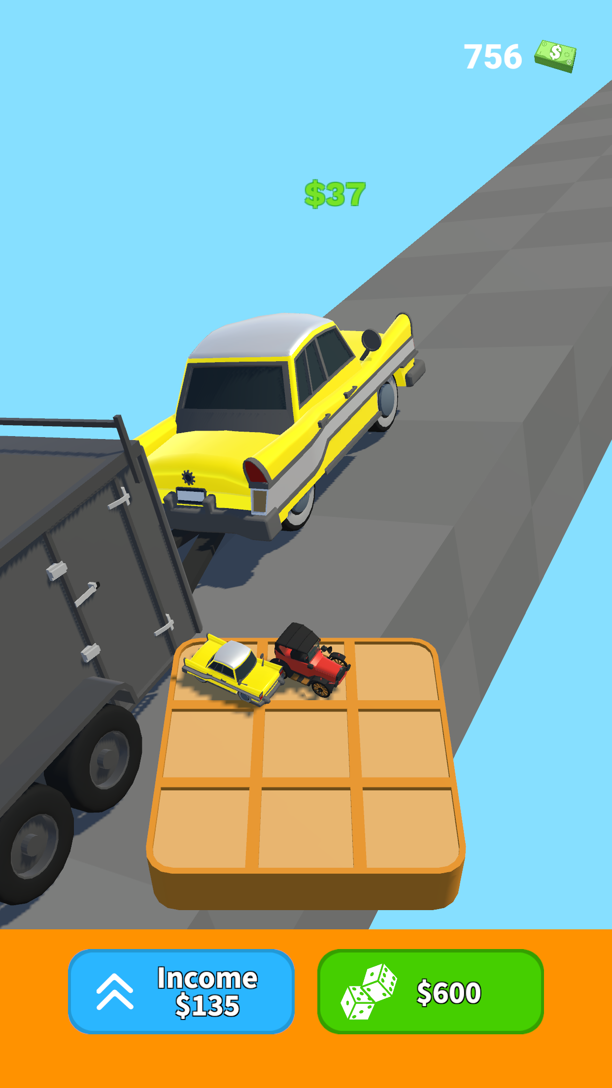 Cuplikan Layar Game Fast Car Merge