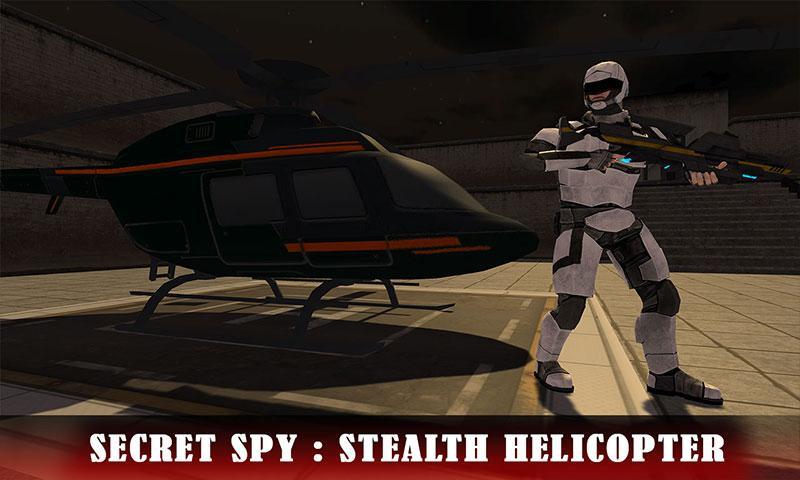 Secret Spy: Stealth Helicopter Game Screenshot