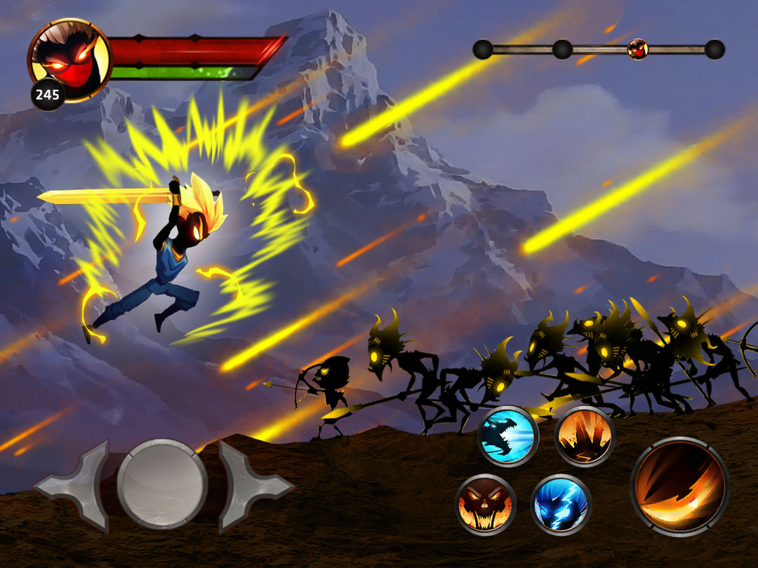 Screenshot of Stickman Legends Offline Games