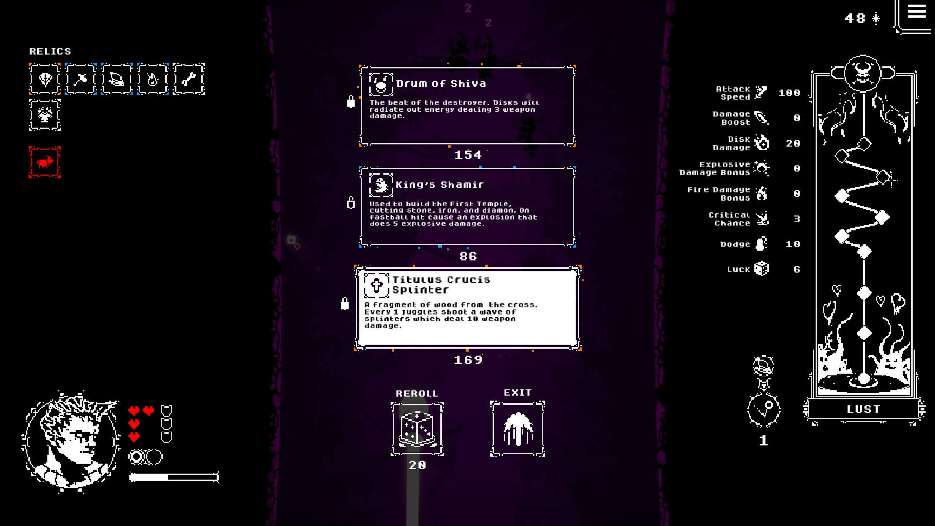 Screenshot of Against Great Darkness Prologue