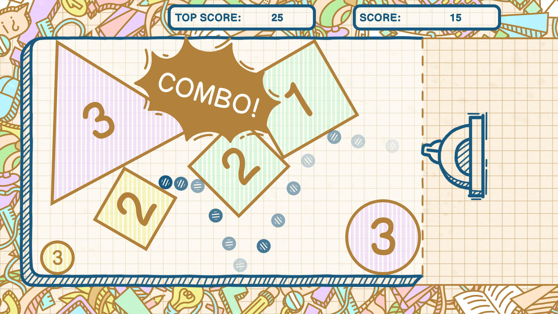 Geometry Shooter Game Screenshot