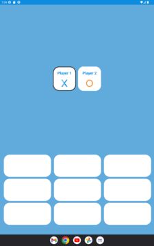 Tic Tac Toe 2 Player XO Game Screenshot