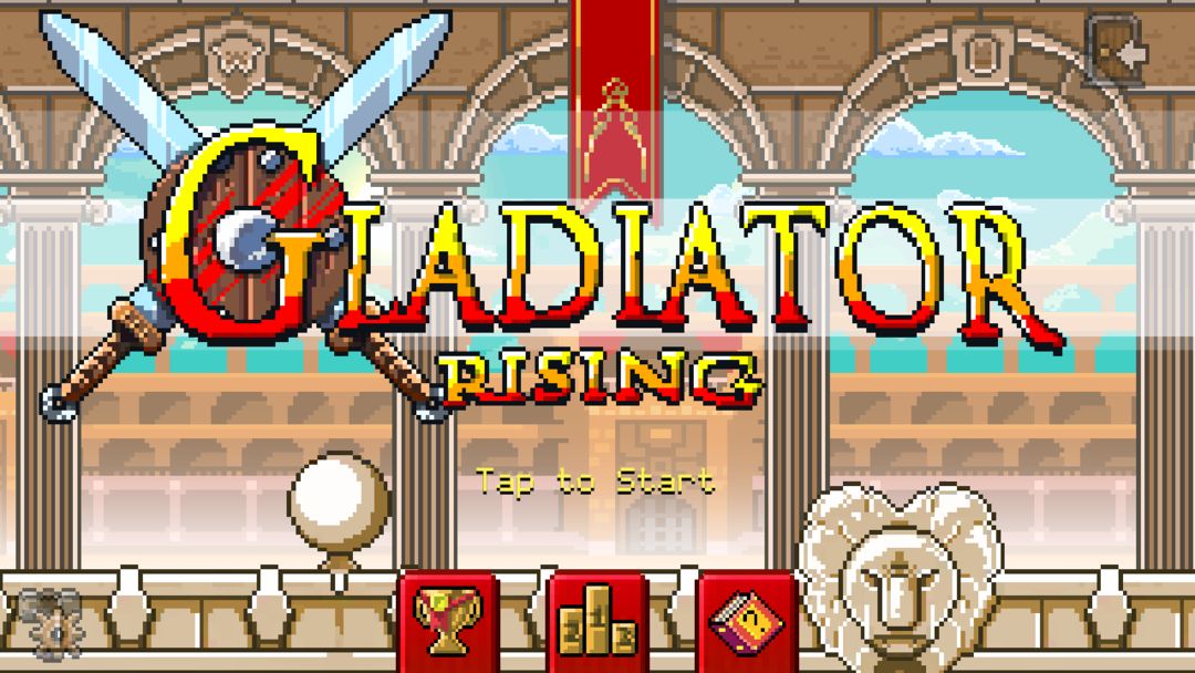 Screenshot of Gladiator Rising: Roguelike