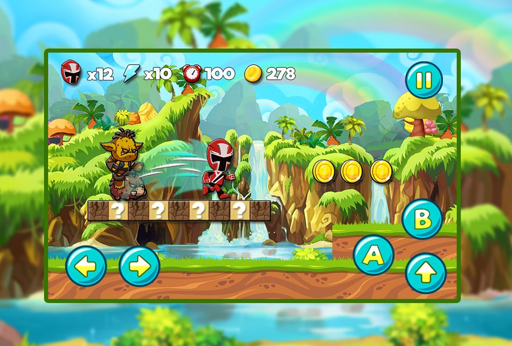 Super Rangers Ninja Steel screenshot game