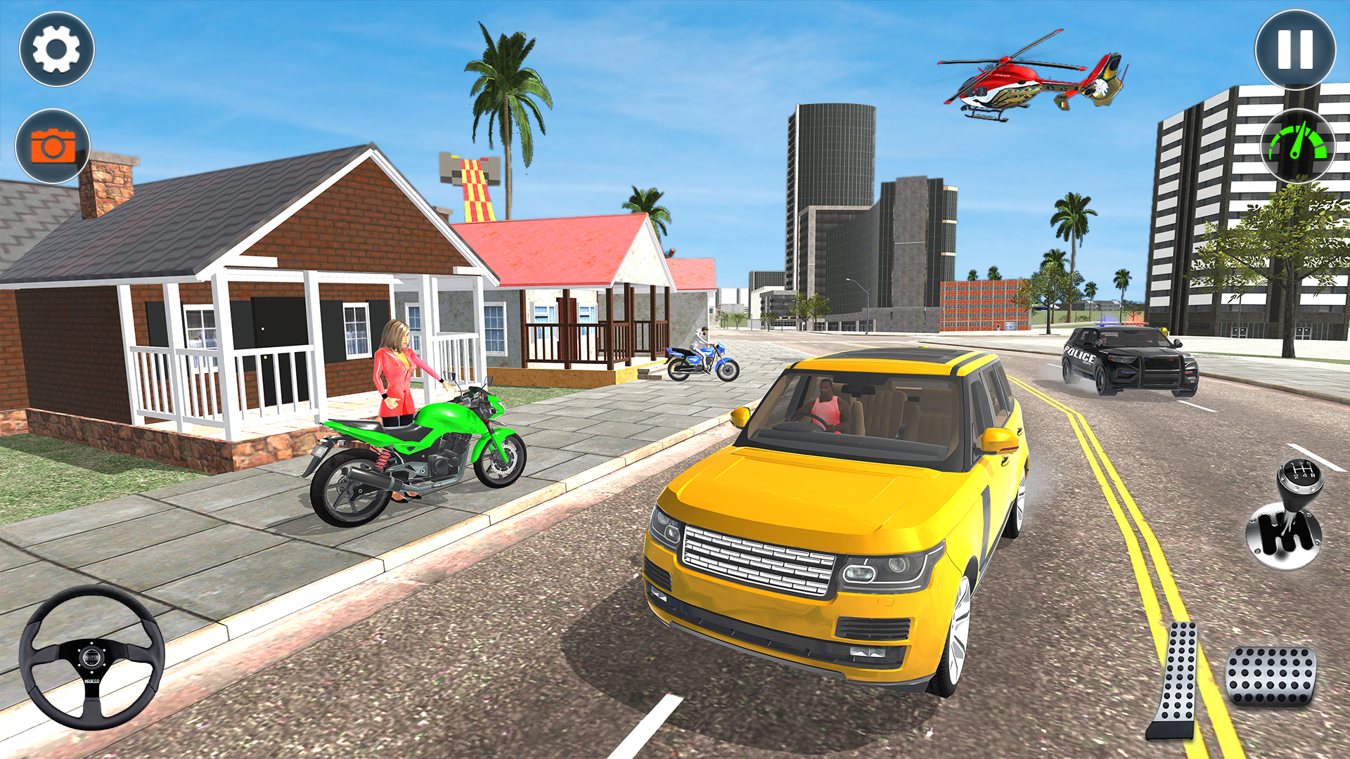 Indian Car Simulator: Car Game ภาพหน้าจอเกม