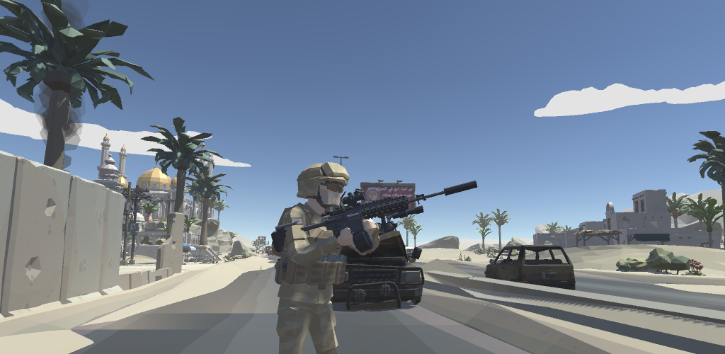 Screenshot of Dude Theft Military Open World