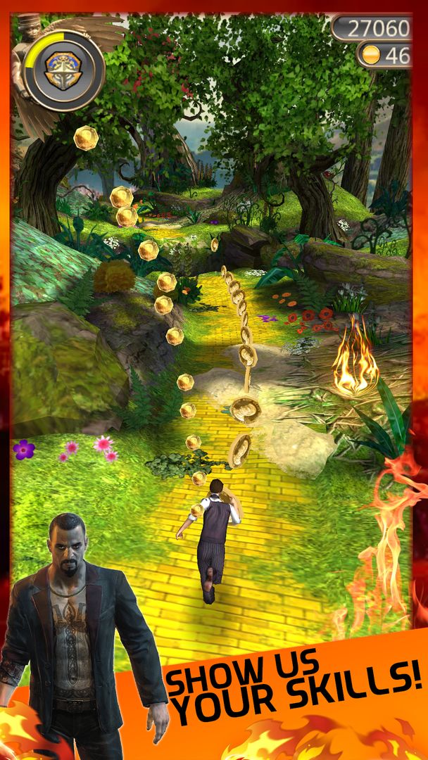 Screenshot of Temple Jungle Run Oz