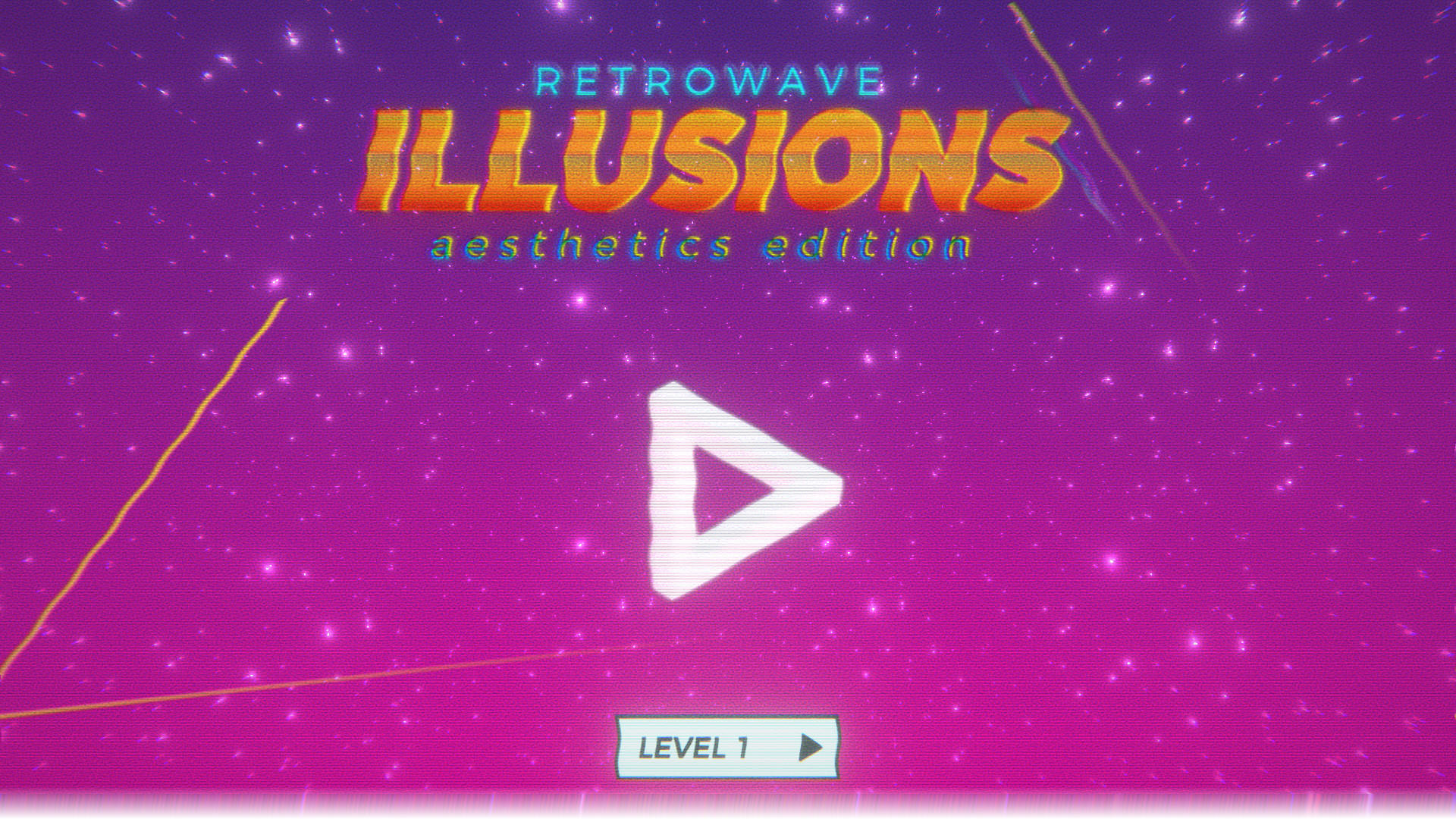 Captura de Tela do Jogo Retrowave Illusions 𝔸𝕖𝕤𝕥𝕙𝕖𝕥𝕚𝕔𝕤 𝔼𝕕𝕚𝕥𝕚𝕠𝕟